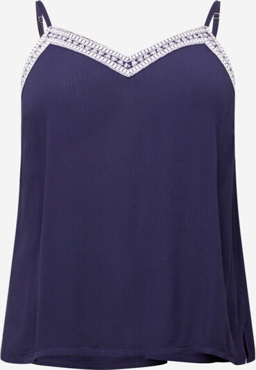 ABOUT YOU Curvy Top 'Juliette' u tamno plava / bijela, Pregled proizvoda