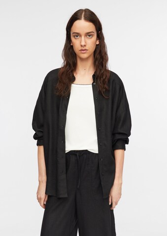 COMMA Bluse in Schwarz: Vorderseite