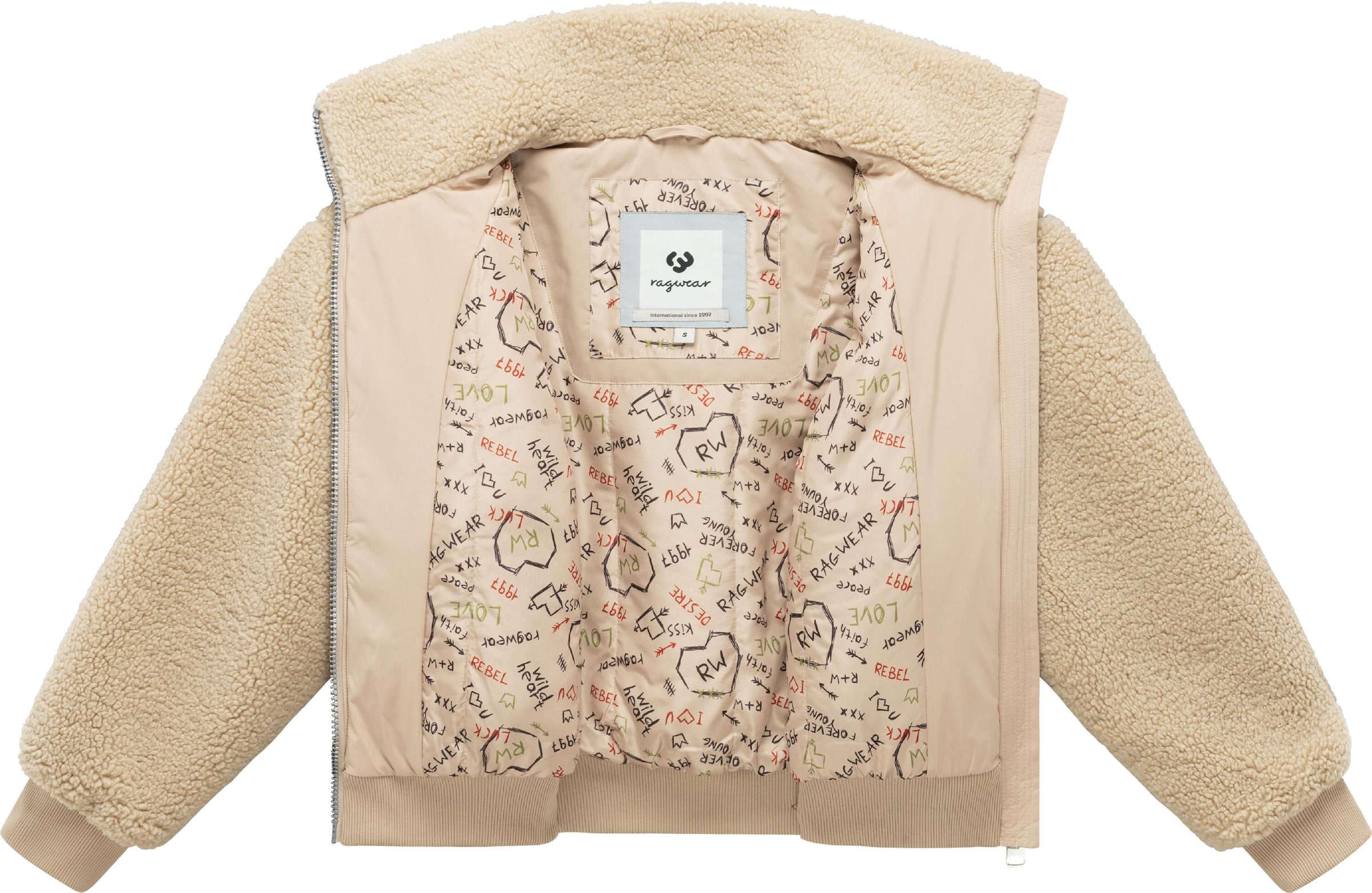 Ragwear Jacke in Beige