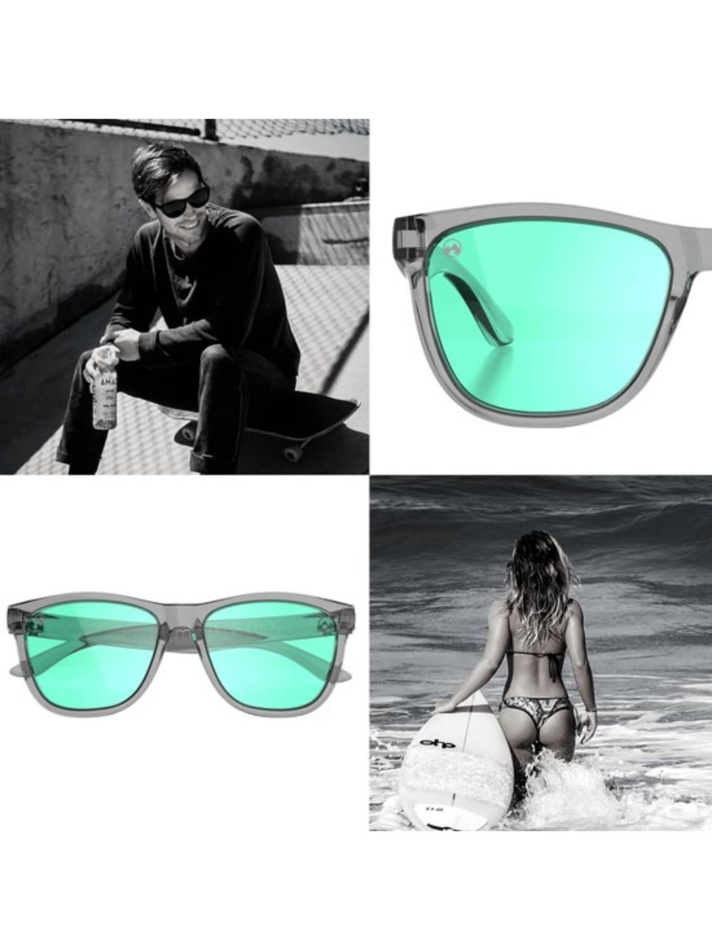 Mowmow - Gafas de sol deportivas 'MowMow Opal LIMITED Sunglasses - Polarized - Men - Women' en verde