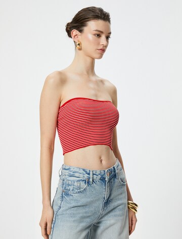Koton Gebreide top in Rood