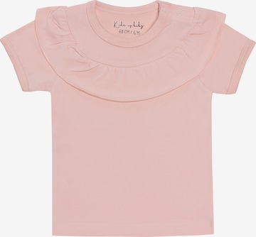 T-Shirt Kids Up en rose : devant