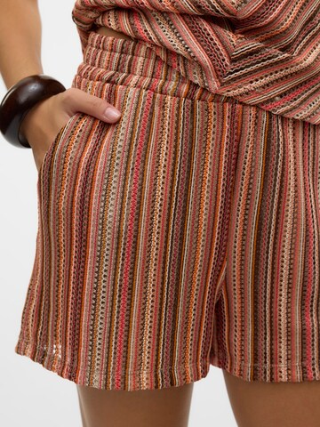rožinė VERO MODA Standartinis Kelnės 'VMDEMI'