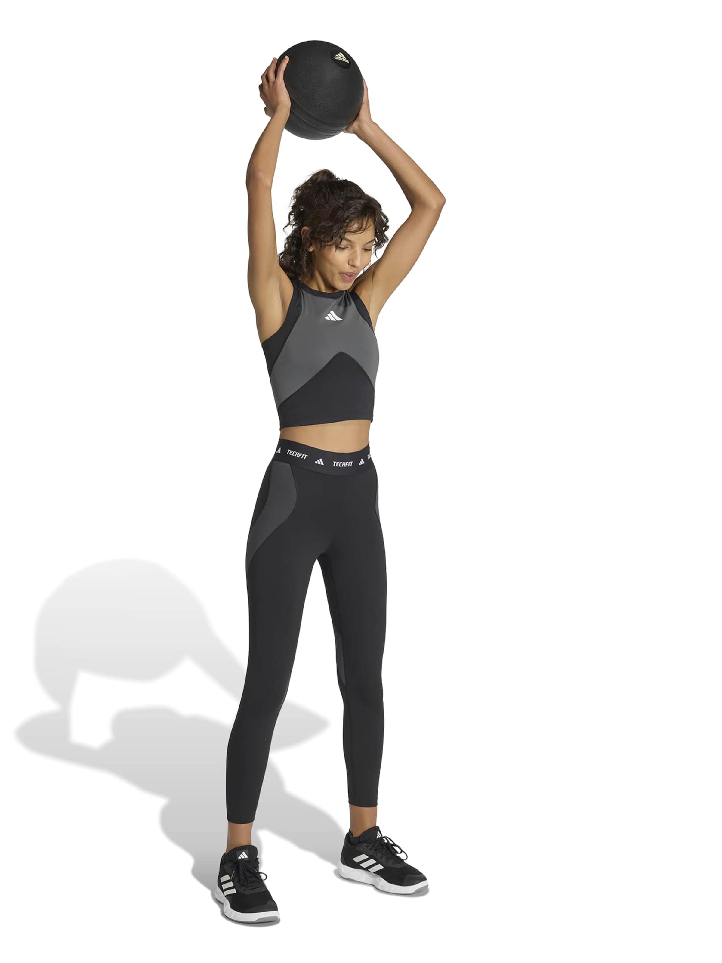 ADIDAS PERFORMANCE Športni top | črna barva