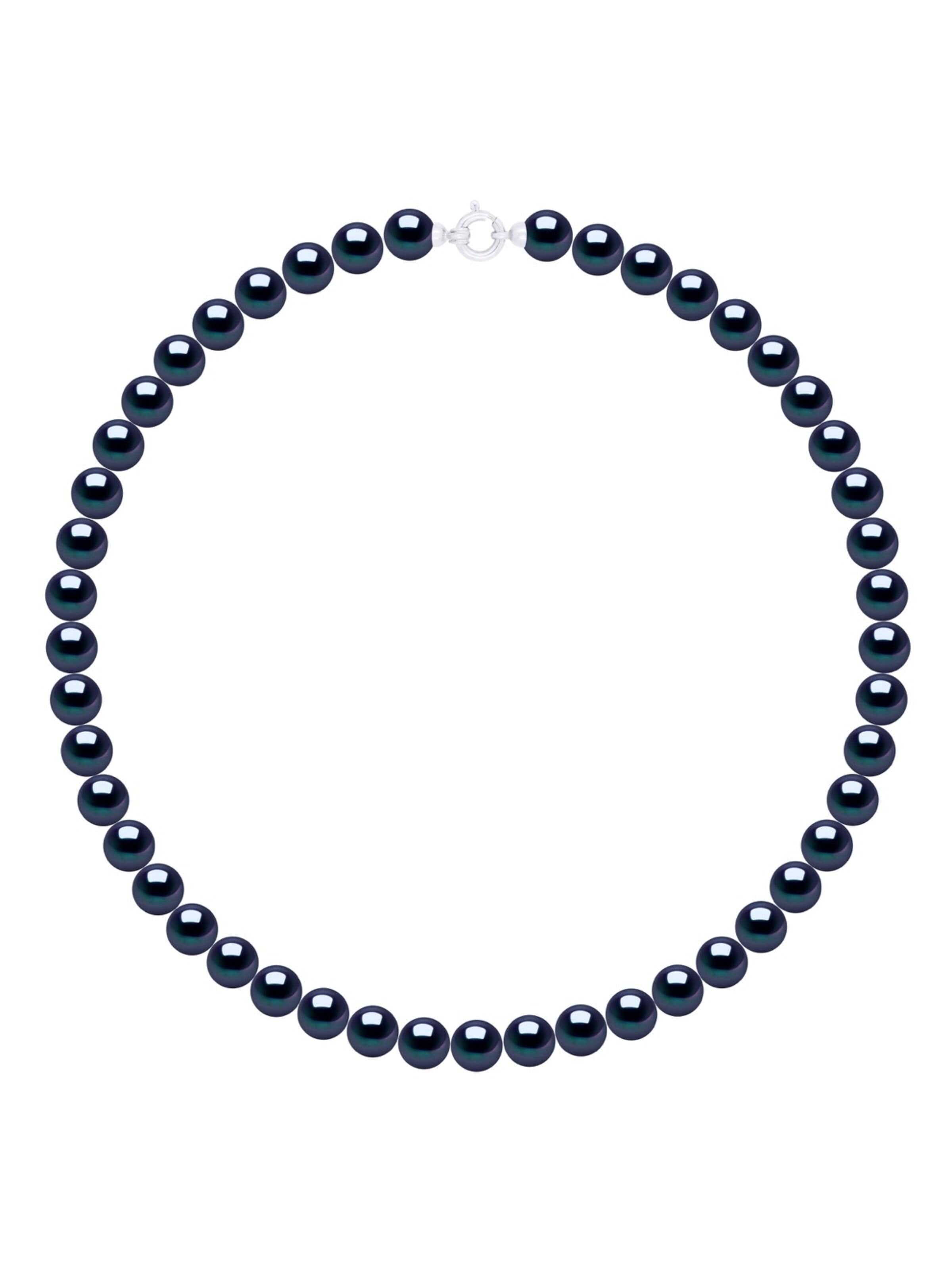 Collana 'DAUPHINE' di Ateliers Saint Germain in nero: frontale