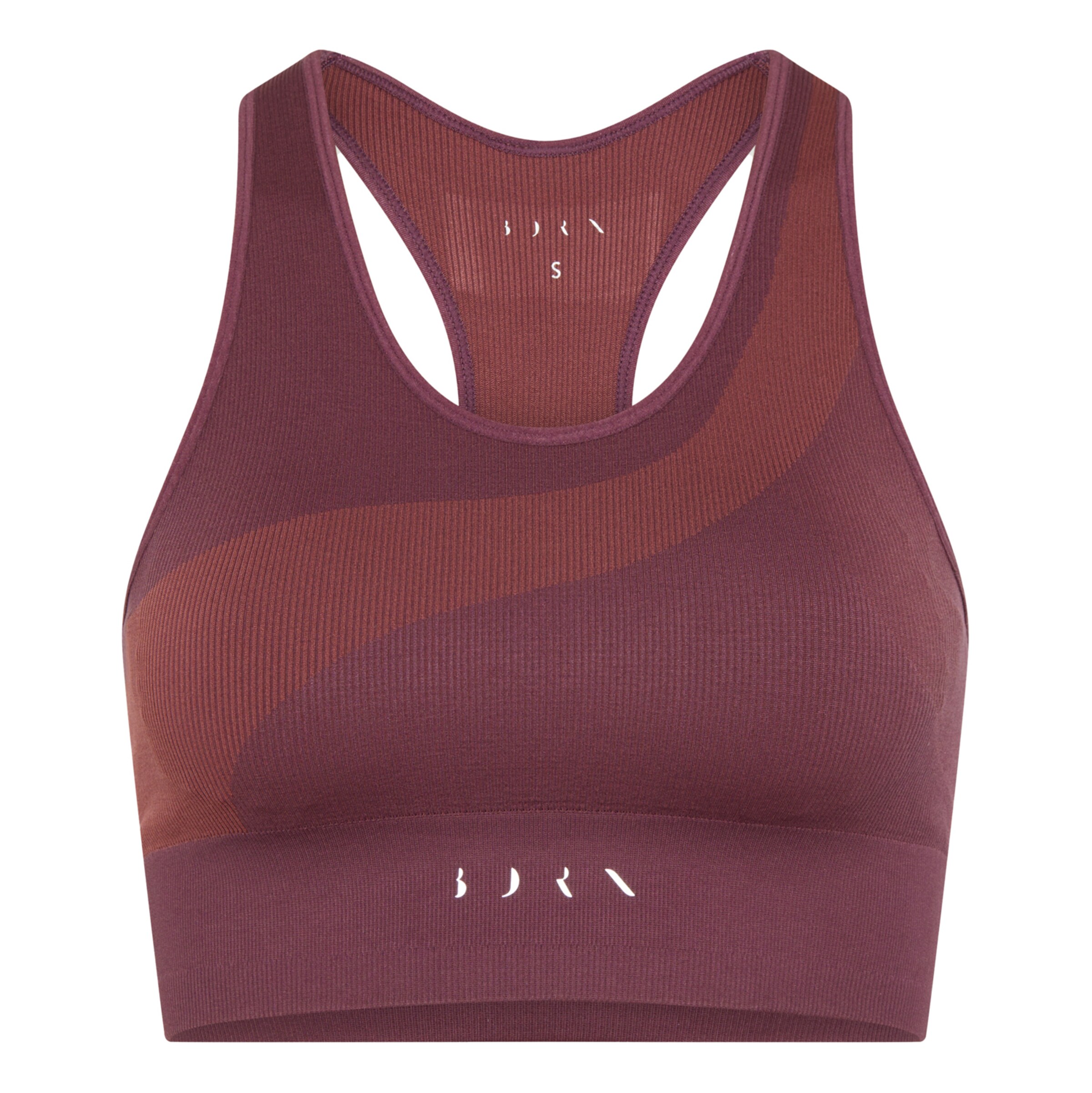 Born Living Yoga Top 'Aila' in Purple: front
