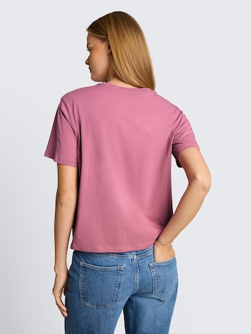 Tricou 'Peanuts' de la TOM TAILOR DENIM pe roz