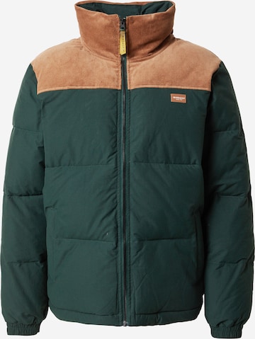 Iriedaily Winter Jacket in Green: front