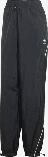 Pantaloni 'Loose Parachute' ADIDAS ORIGINALS pe negru / alb, Vizualizare produs