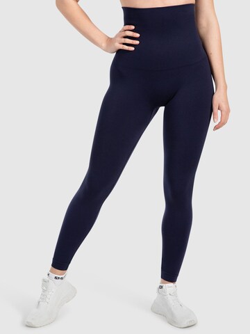 Smilodox Skinny Leggings ' Lenia ' in Blue: front