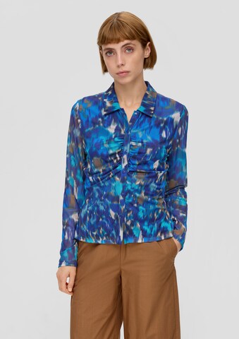 Chemisier s.Oliver en bleu : devant