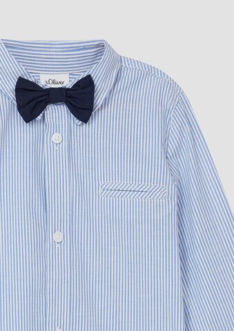 s.Oliver Regular fit Overhemd in Blauw