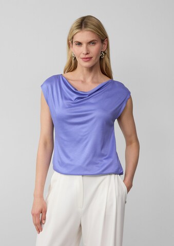 s.Oliver BLACK LABEL Shirt in Blau: Vorderseite