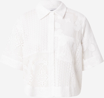 OH APRILBluza 'Cempedak' - bijela boja: prednji dio