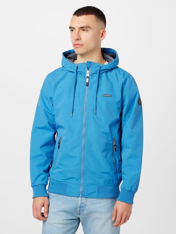 Ragwear Between-Season Jacket 'PERCY' in Blue: front
