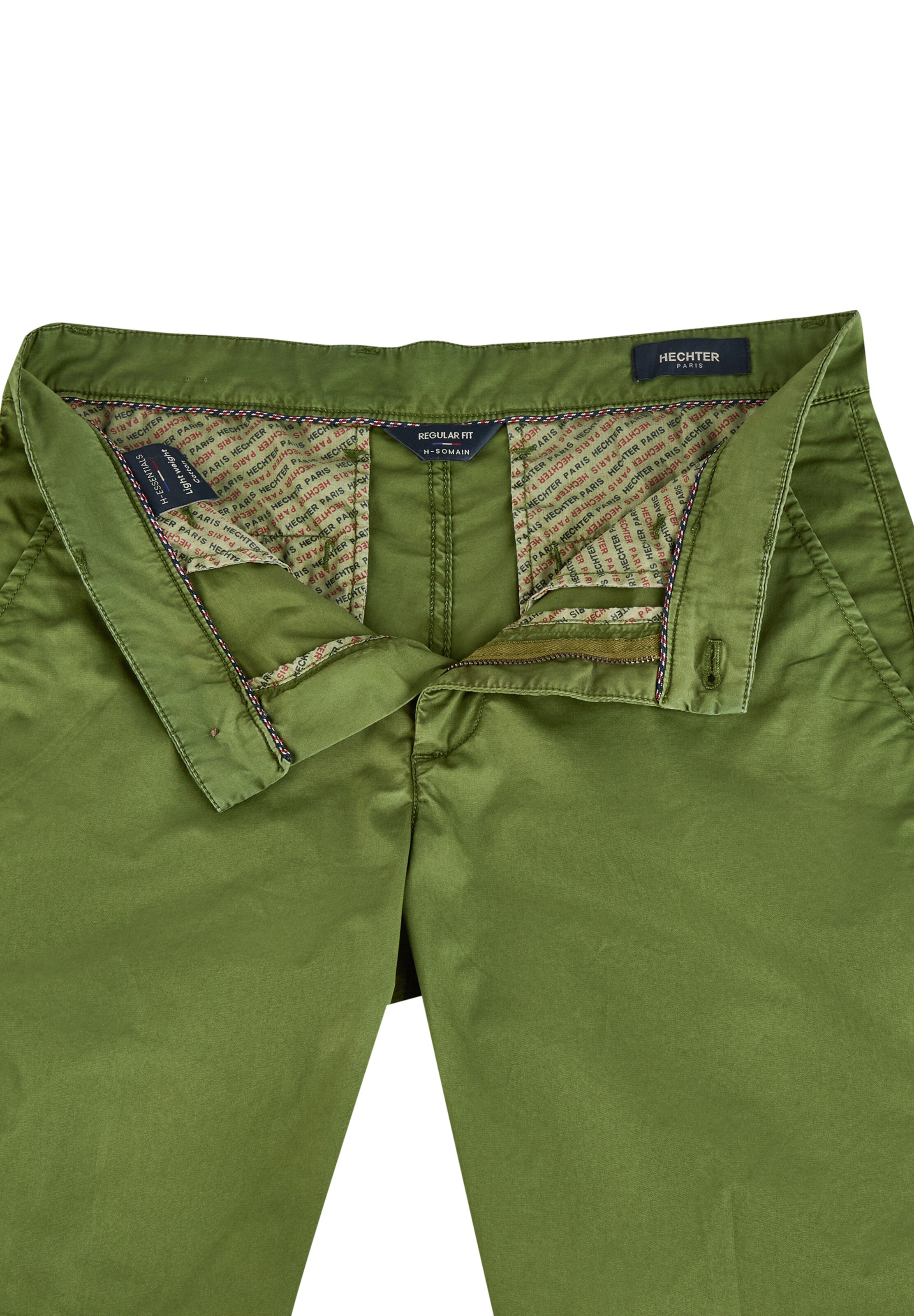 HECHTER PARIS Regular Hose  'Somain ' in Grün