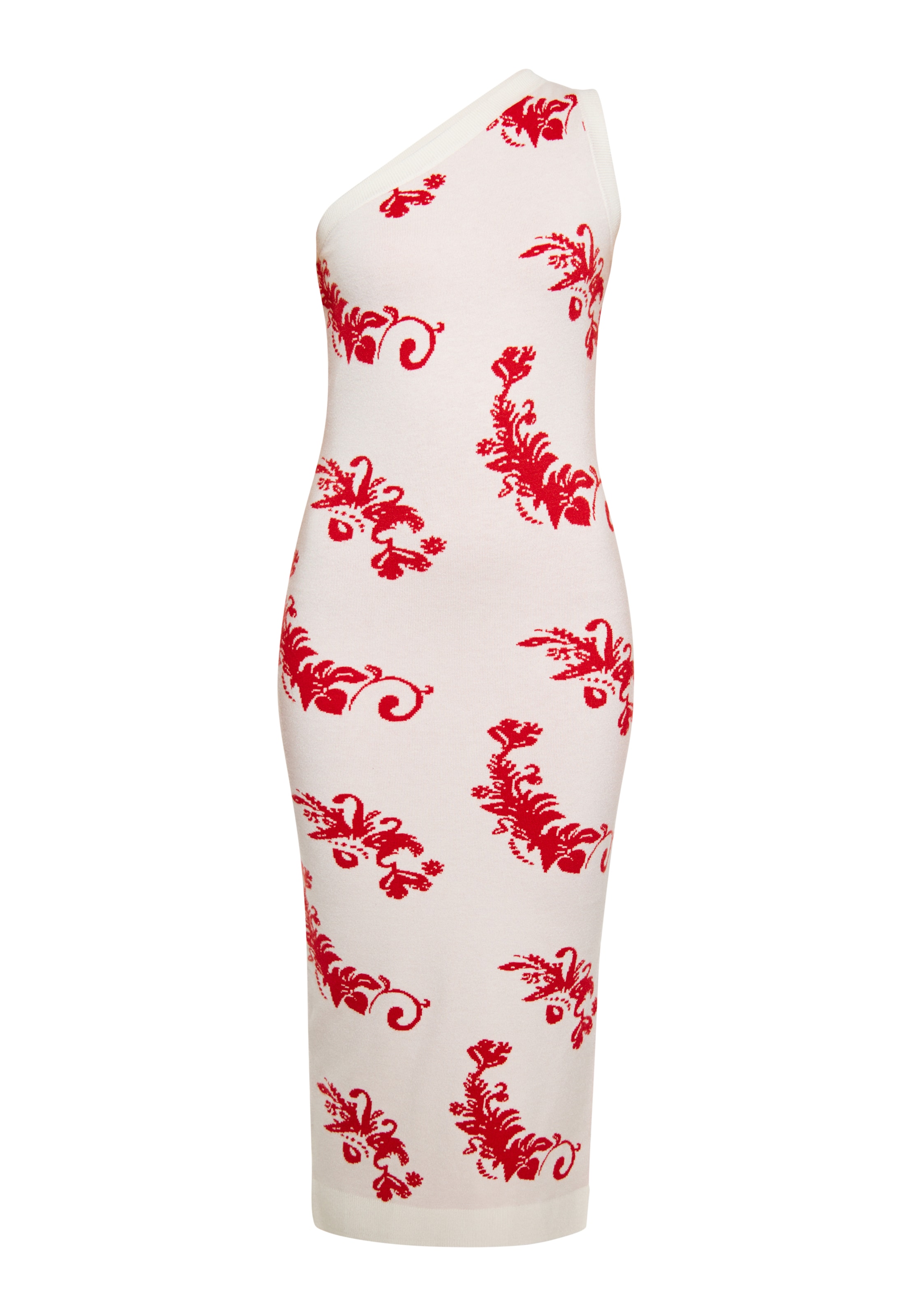 IZIAPletena haljina - bijela boja: prednji dio