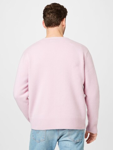 Wax London Knit Cardigan in Pink