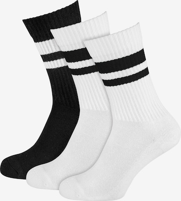 Chaussettes ' Sport ' Nur Die en noir : devant