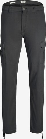 JACK & JONES Regular Cargo Pants 'BENNY' in Grey: front