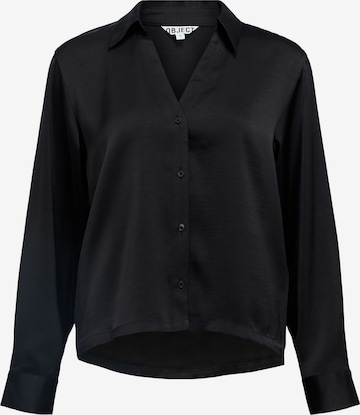 OBJECT - Blusa 'OBJCHILLI' en negro: frente