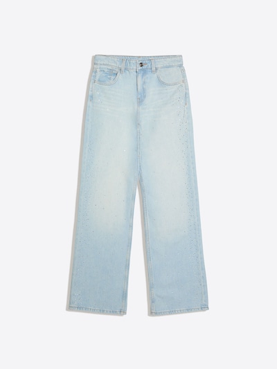 Bershka Kavbojke | svetlo modra / srebrna barva, Prikaz izdelka