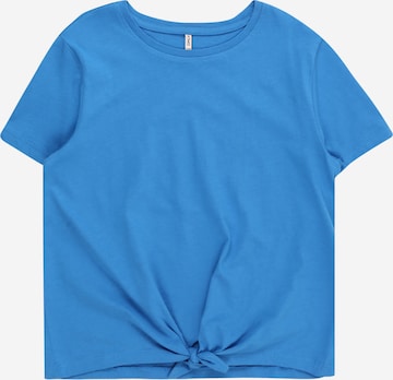 T-Shirt 'NEW MAY' KIDS ONLY en bleu : devant