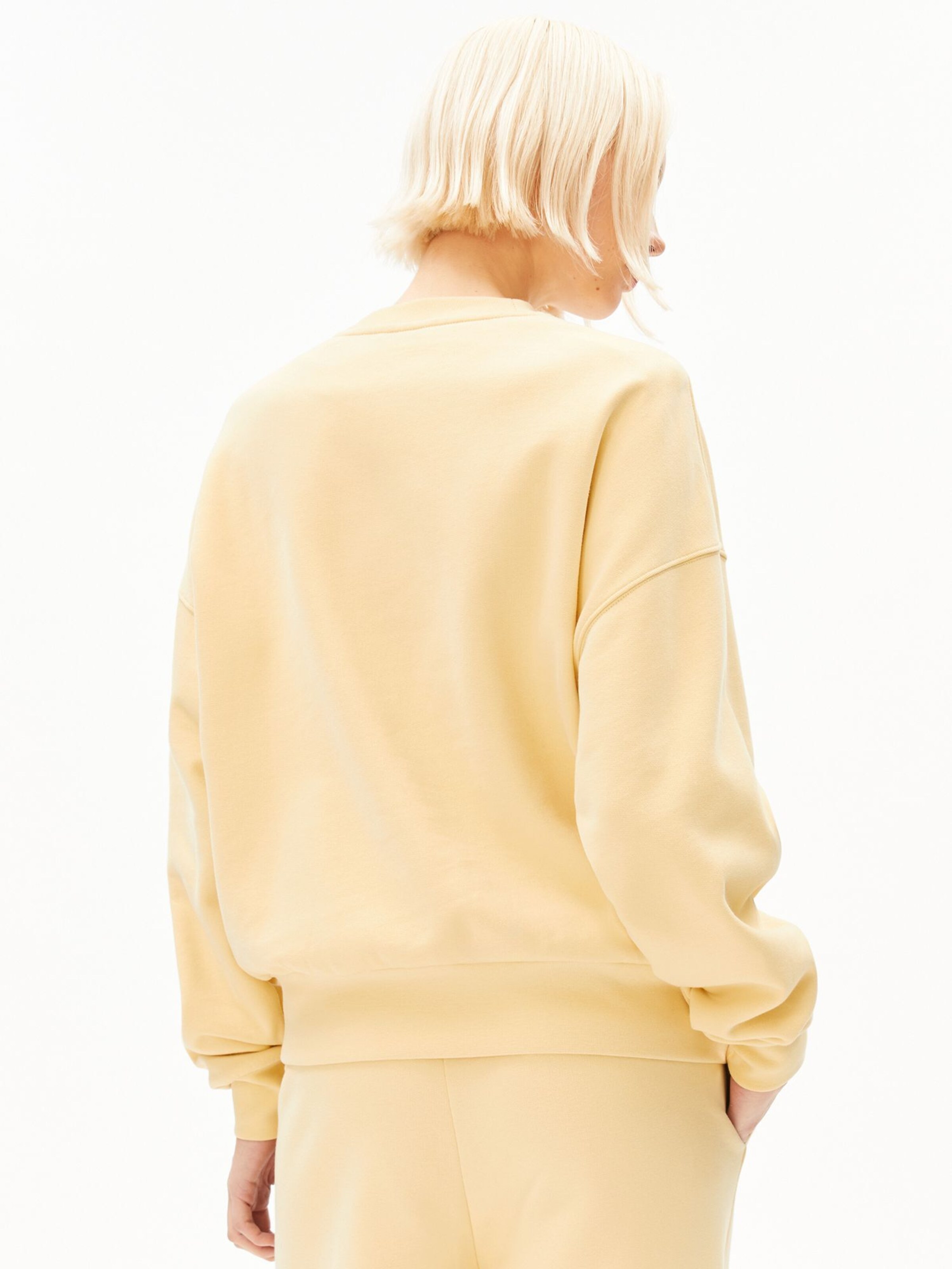 ARMEDANGELS Sweatshirt in Beige: voorkant