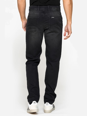 Carrera Jeans Regular Jeans 'Overdyed Passport'‌‌‌‌ in Schwarz