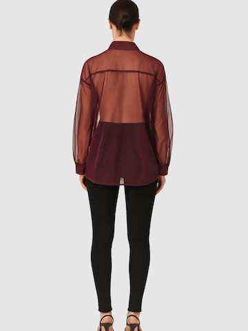 VERO MODA Blouse 'Camicie' in Red