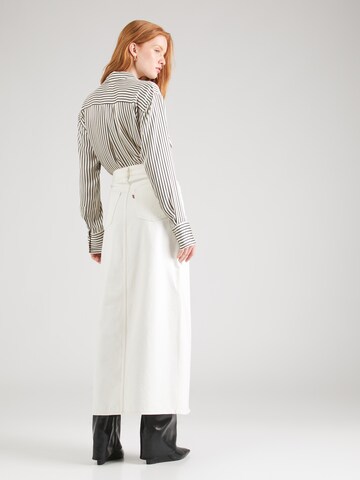 Jupe 'Ankle Column Skirt' LEVI'S ® en blanc