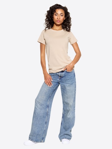 T-shirt Cotton Prime en beige