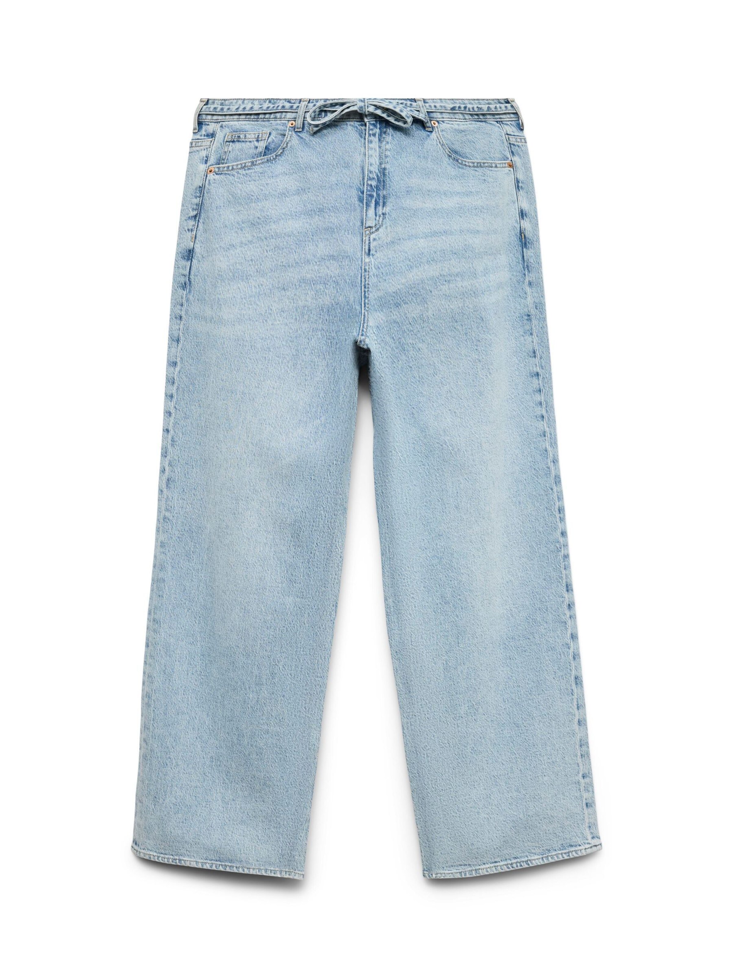 Vero Moda Curve Wide Leg Jeans 'TESSA' i blå: forside