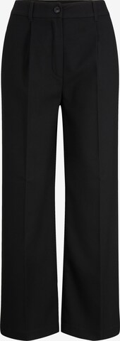 TOM TAILOR Wide Leg Hose in Schwarz: predná strana