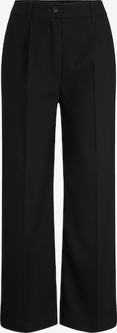 TOM TAILOR Wide Leg Hose in Schwarz: predná strana