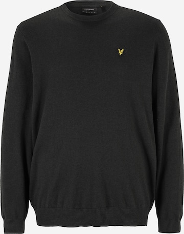 Lyle & Scott Big&Tall Pullover i grå: forside