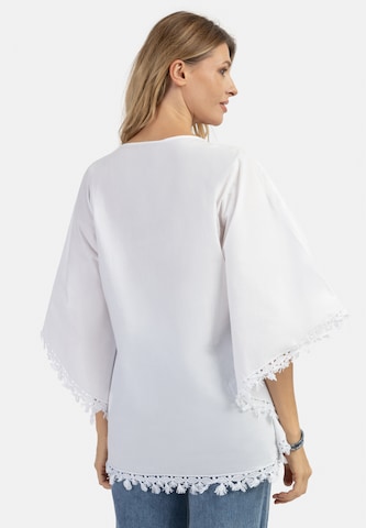 usha FESTIVAL Poncho in Weiß