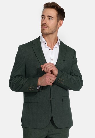 Coupe slim Veste de costume 'Oscar' JEFF en vert