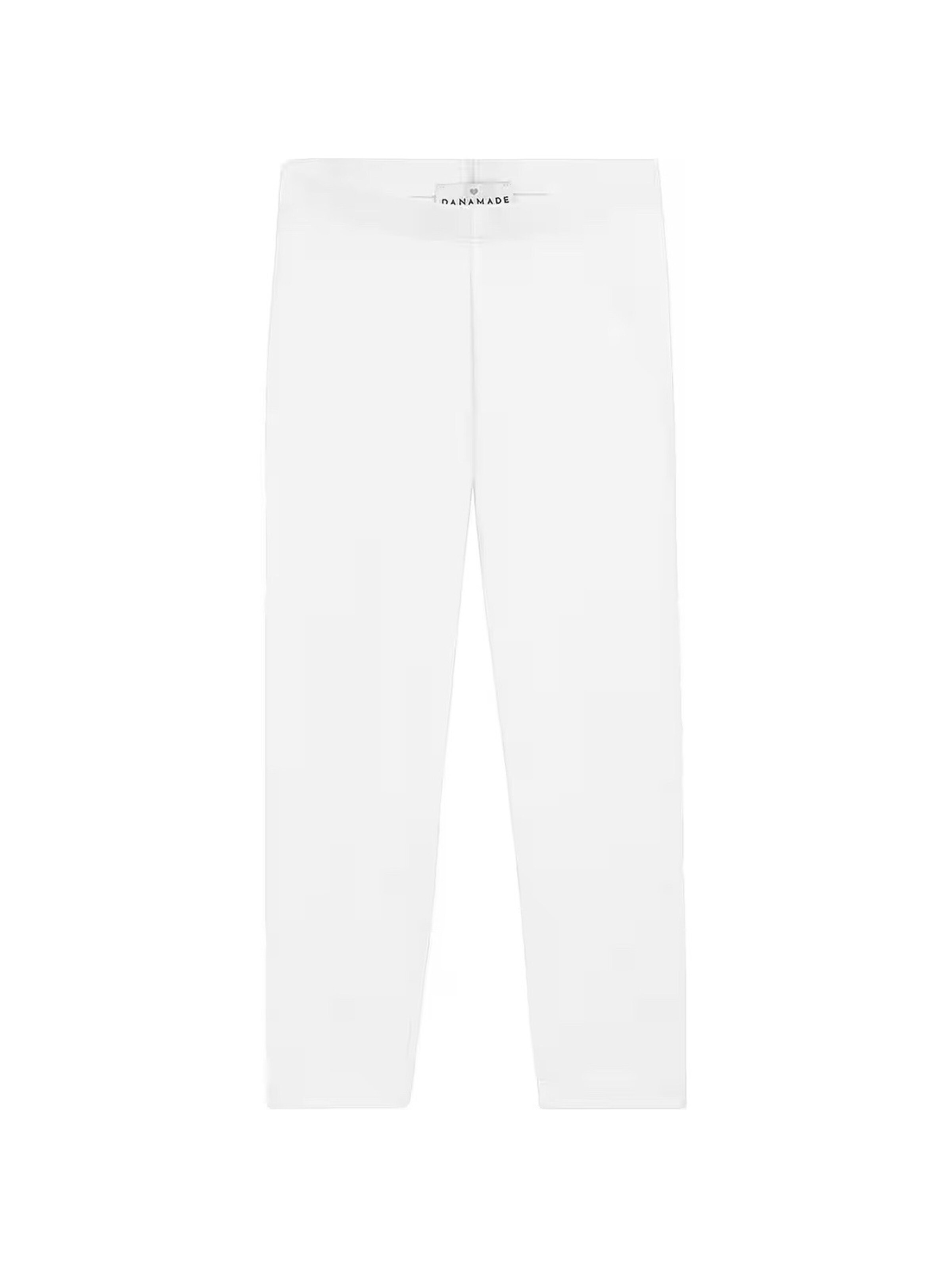 Danamade Skinny Leggings 'DANAMADE Leggings für Kinder' in White: front