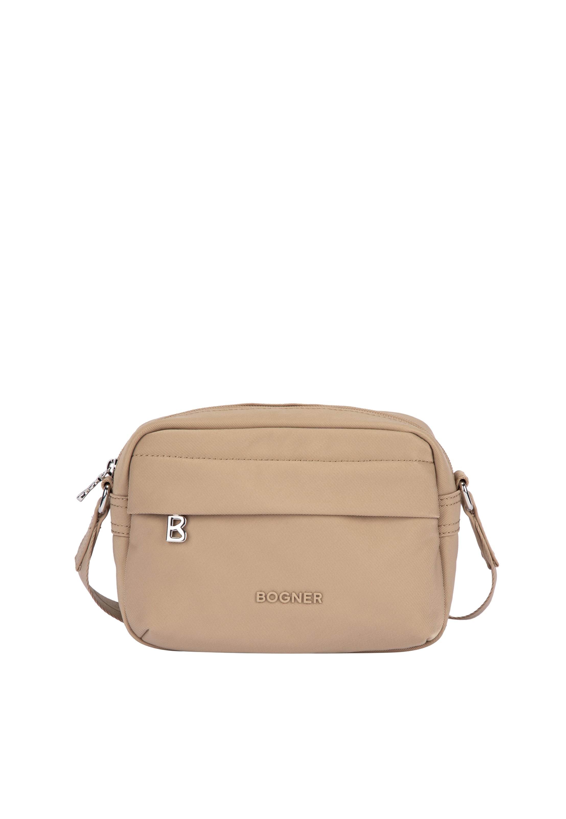 BOGNER Schoudertas 'Maxon Lidia' in Beige: voorkant