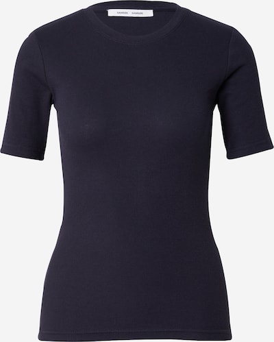 Marškinėliai 'Saalexo' iš Samsøe Samsøe, spalva – nakties mėlyna, Prekių apžvalga