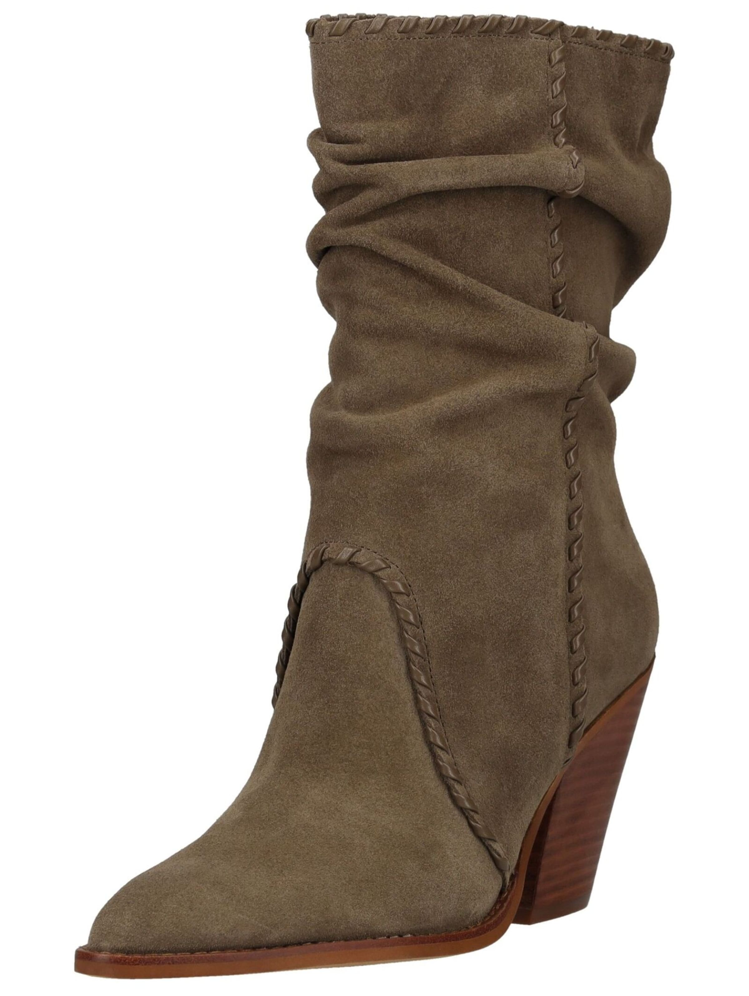 Dolce Vita Boots in Green: front