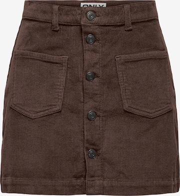 ONLY Nederdel 'ONLAMAZING' i brun: forside
