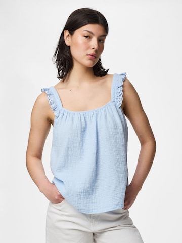 PIECES Top 'PCSastina' in Blauw: voorkant