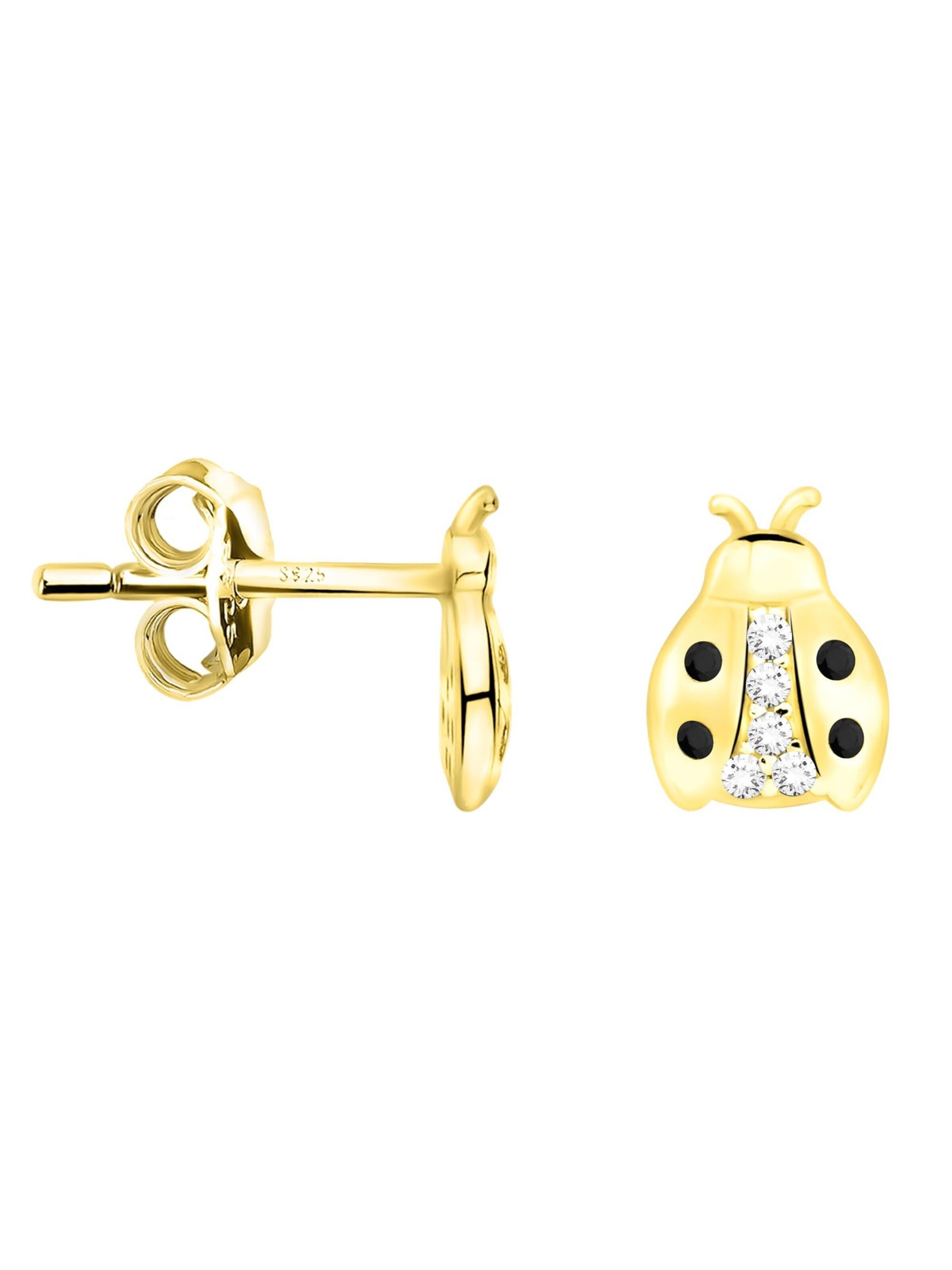 Sofia Milani Earrings 'Ladybug' in Gold: front