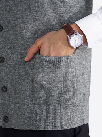 Vantory Strickweste in Grau