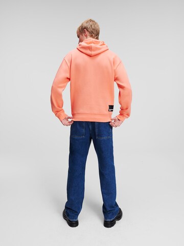 Sweat-shirt KARL LAGERFELD JEANS en orange