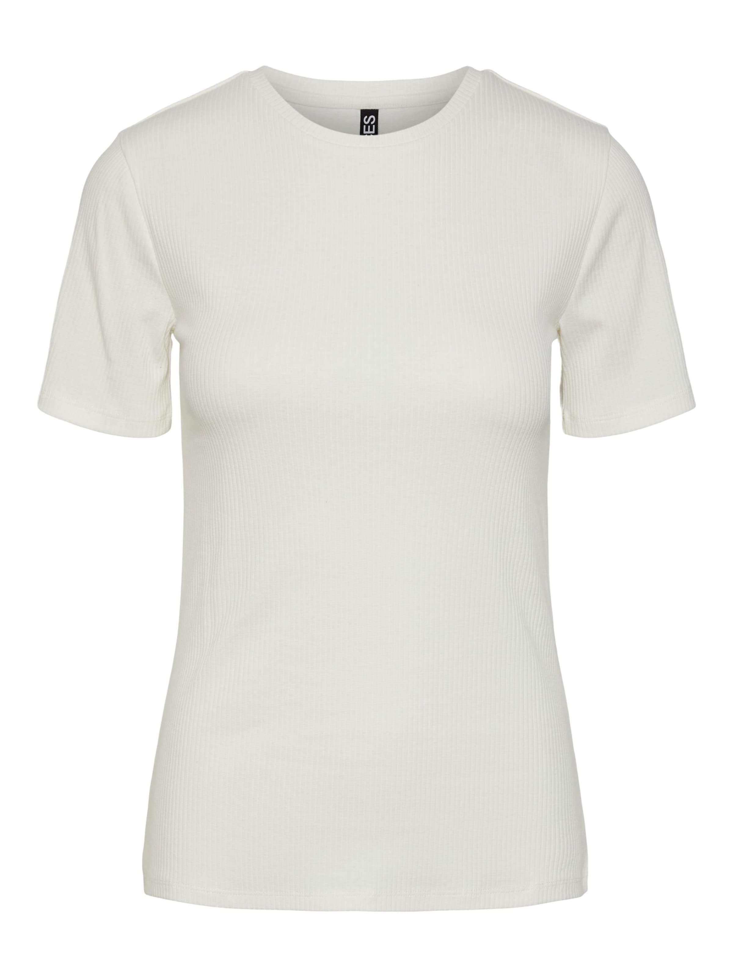 PIECES Μπλουζάκι 'PCRUKA' σε λευκό: μπροστά