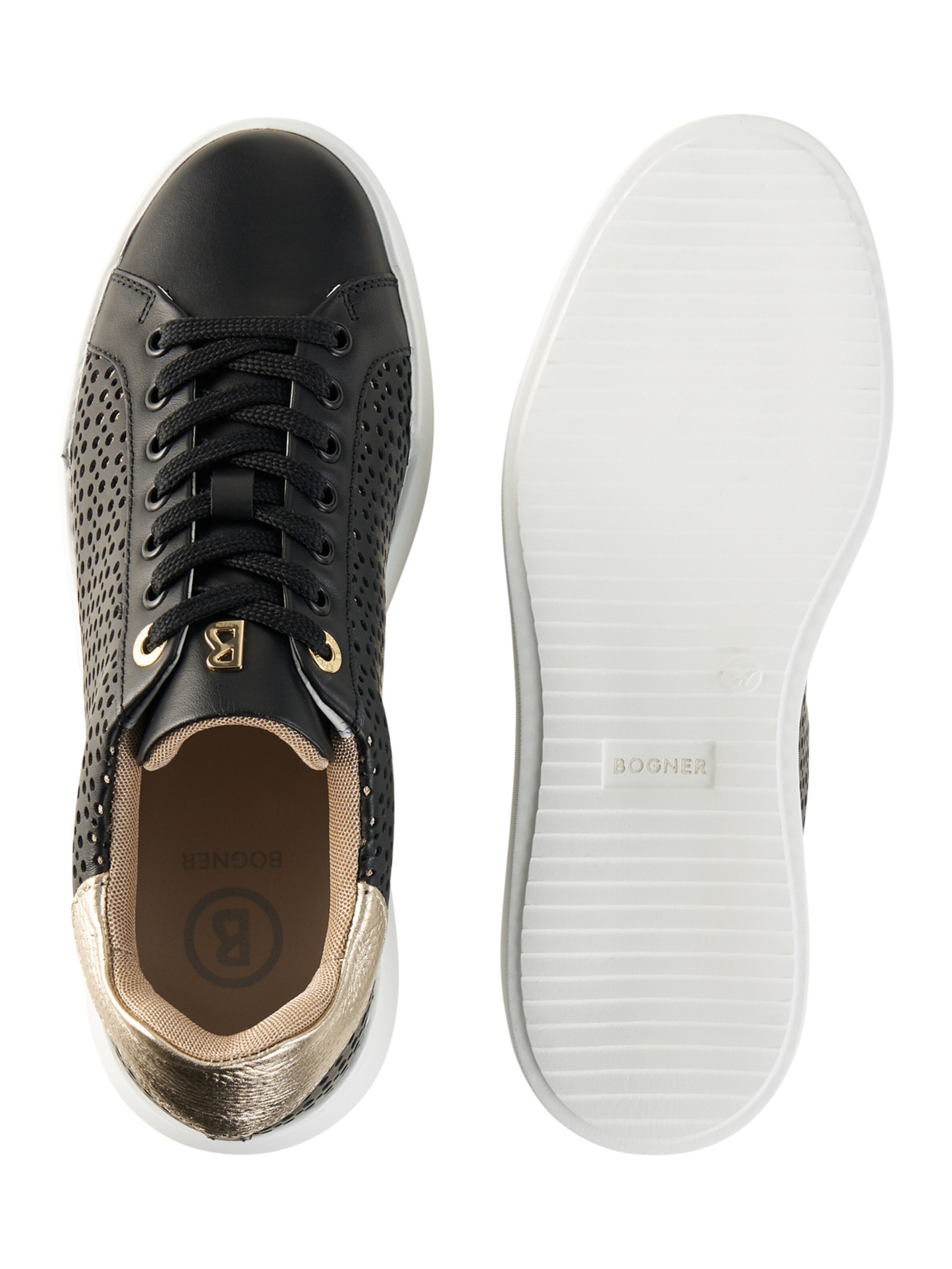 BOGNER Sneaker 'Hollywood' in Schwarz