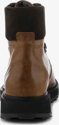 Shoe The Bear Lace-Up Boots in Brown